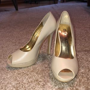 Colin Stuart peep toe stiletto heel